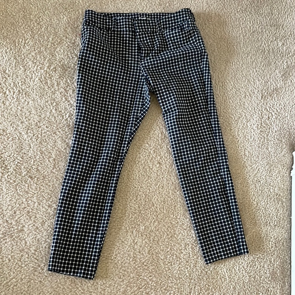Never worn black and white checkered pants